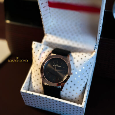 GOLD BLACK SLIM ROUND