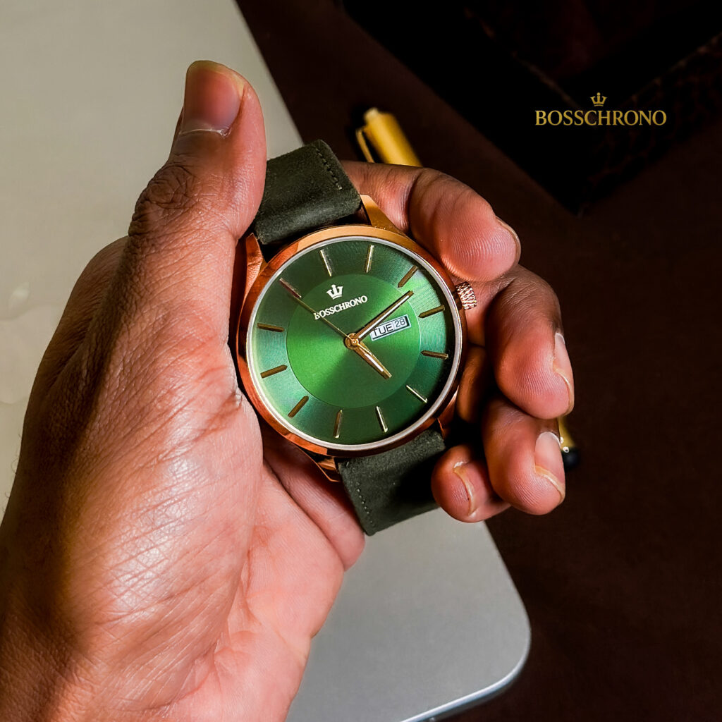 ROSE GOLD SLIM GREEN