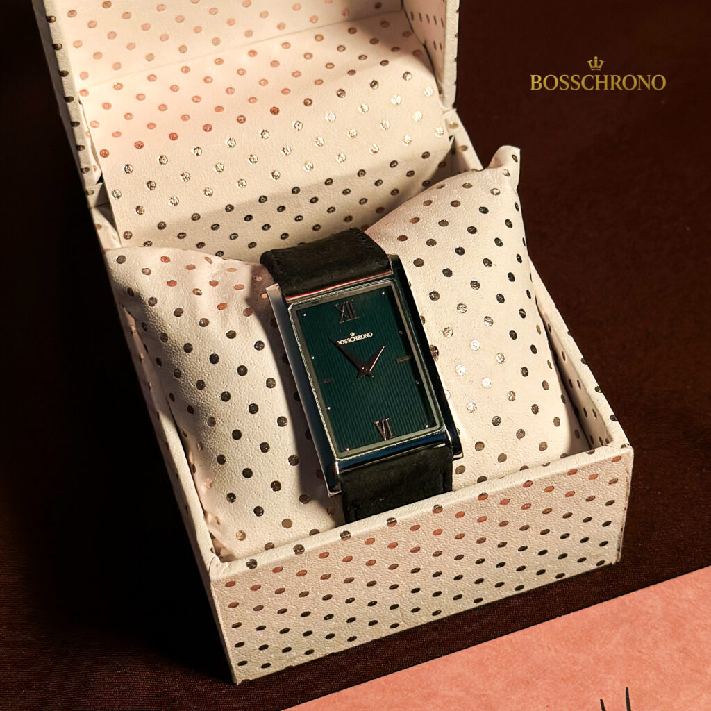 STEEL GREEN SLIM SQURE